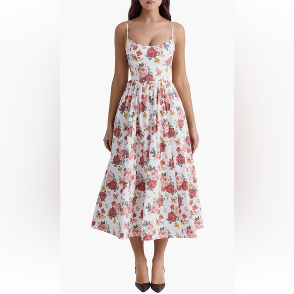 House of CB Lolita floral sundress sz M - Picture 4 of 7